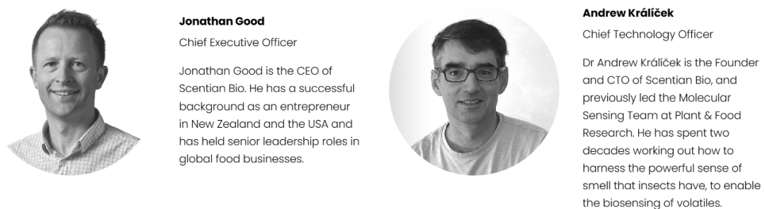 Scentian Bio首席执行官与首席技术官